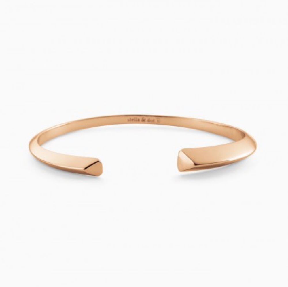 Stella & Dot Open Wave Cuff in Bronze